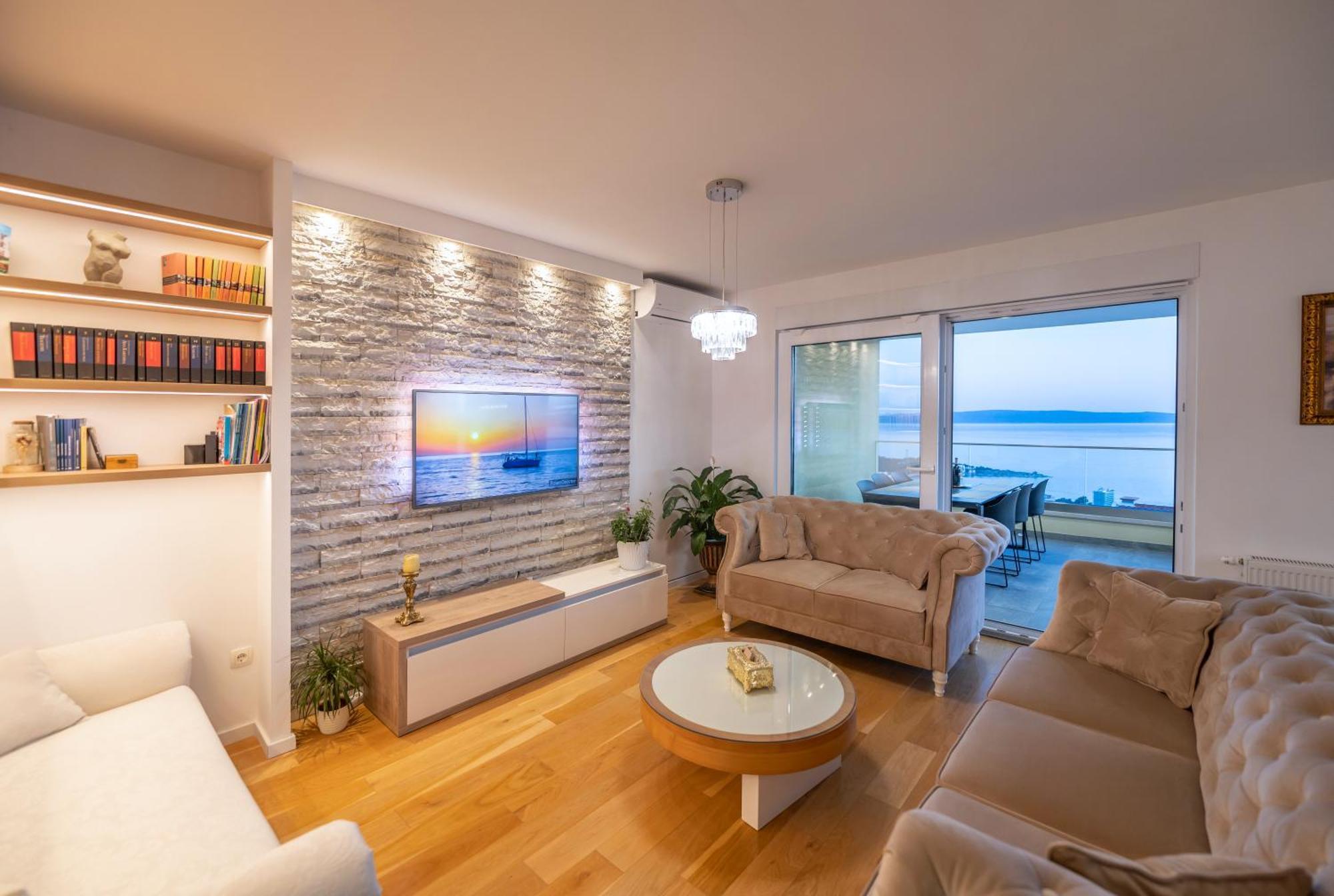 Ferienwohnung Penthouse Nikola Makarska Exterior foto